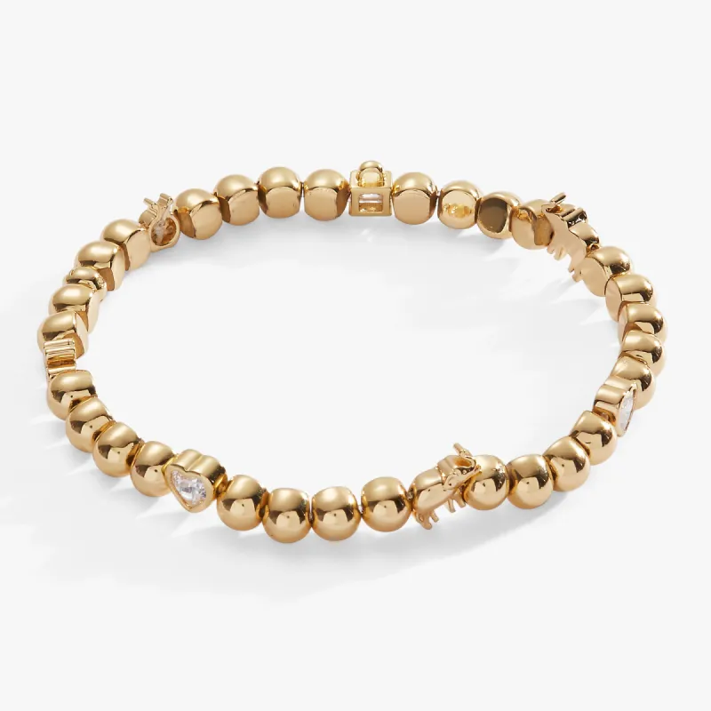 Love and Luck Charm Stretch Bracelet sold by Alex and Ani