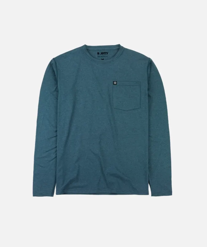 Hydra Performance Long Sleeve - Indigo sold by JETTY