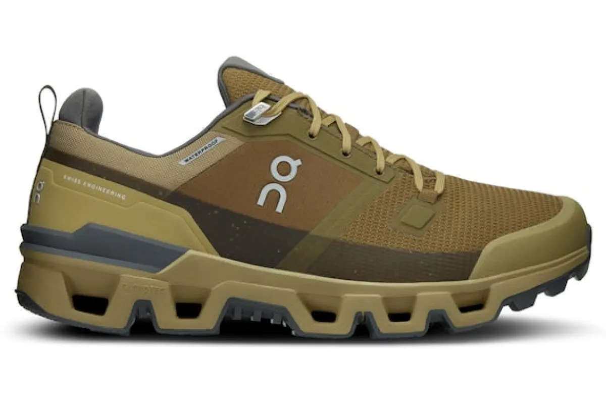 On Running Cloudwander Waterproof Hunter Safari sold by Addict Sneakers