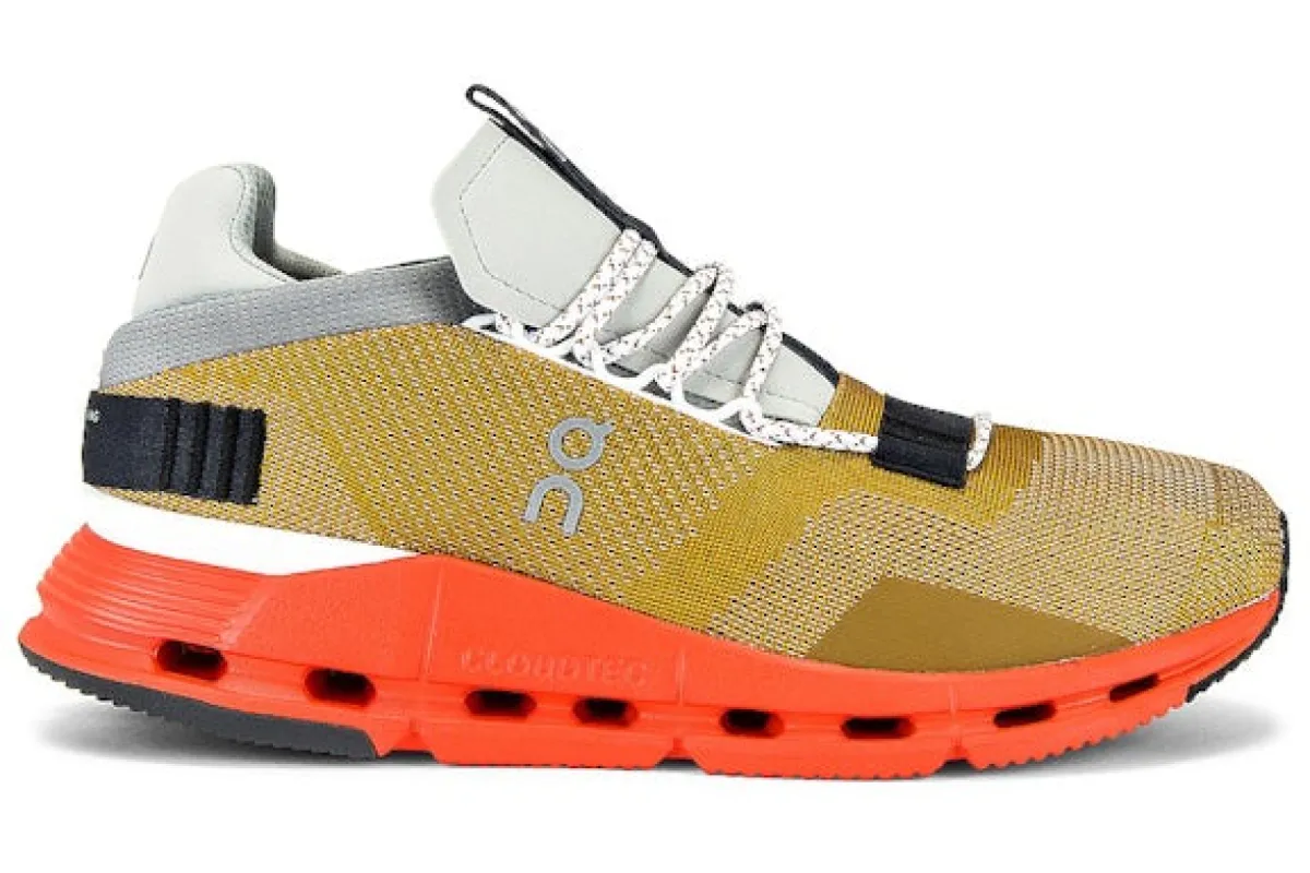 On Running Cloudnova Cumin Flame sold by Addict Sneakers