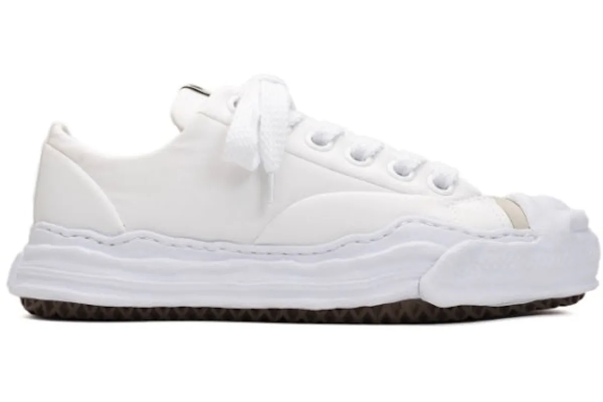 Maison Mihara Yasuhiro Hank OG Sole Nylon Puffer Low White sold by Addict Sneakers