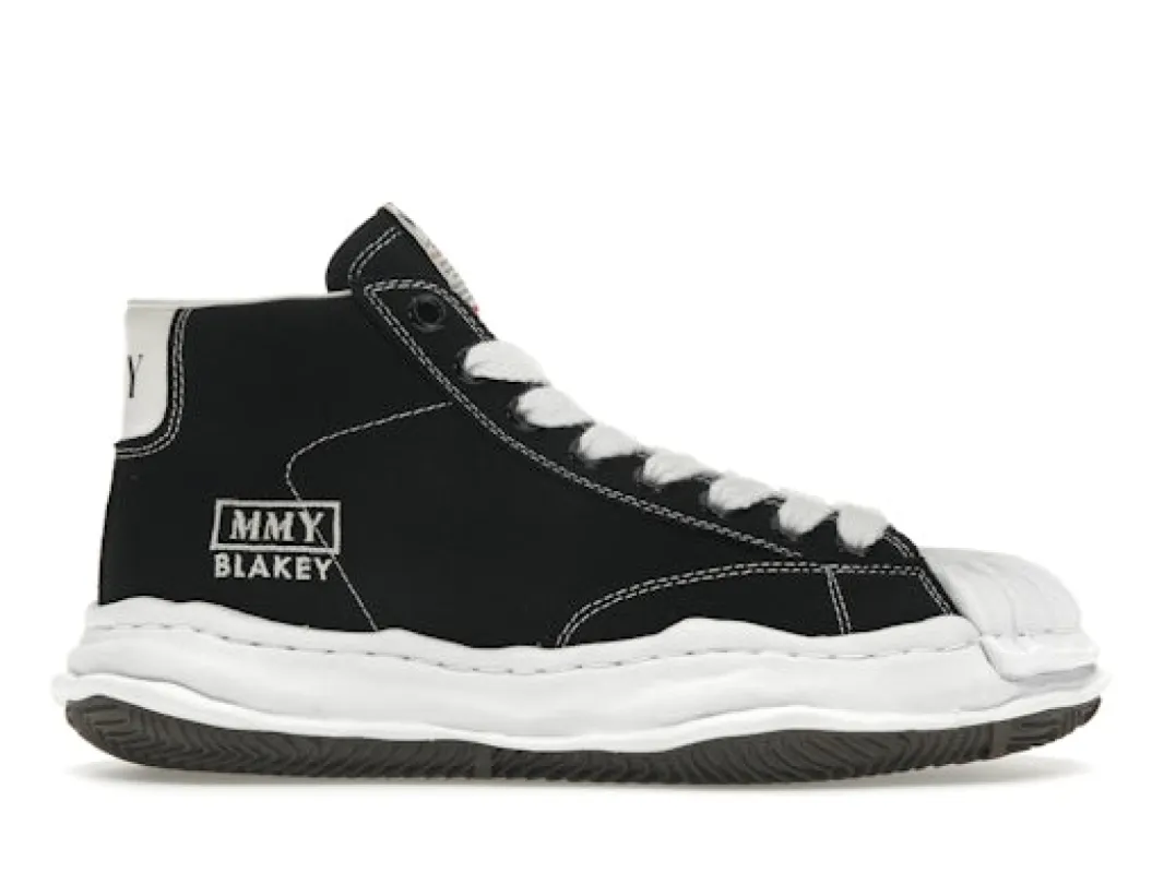 Maison Mihara Yasuhiro Blakey OG Sole Canvas High Black sold by Addict Sneakers