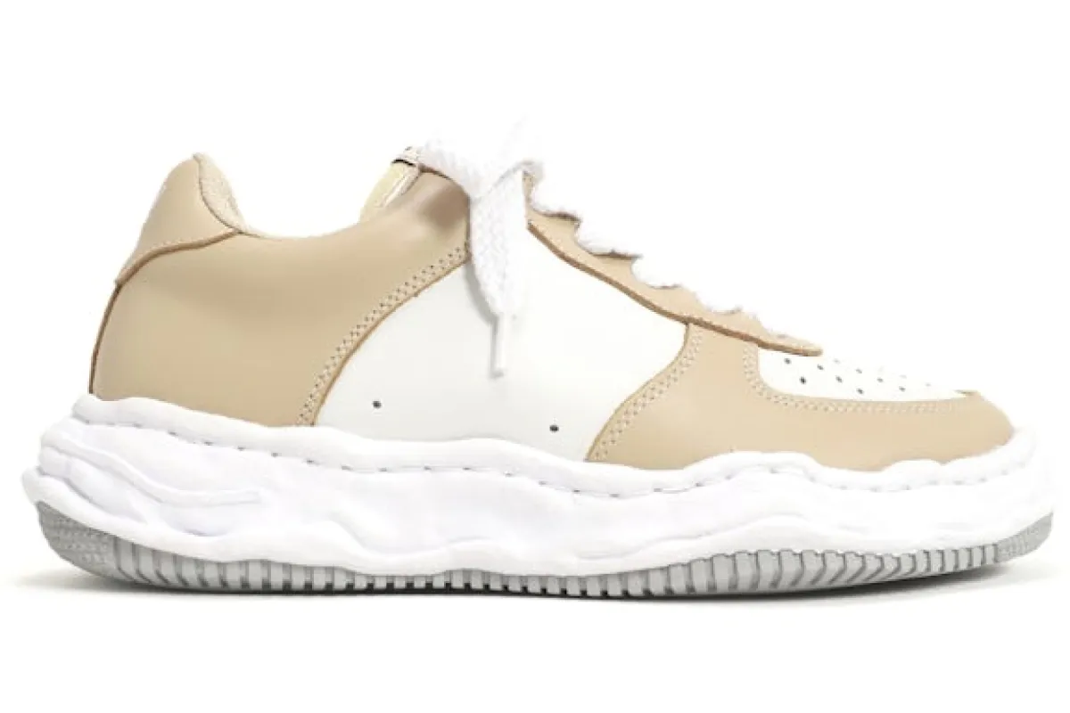 Maison Mihara Yasuhiro Wayne OG Sole Low Beige White sold by Addict Sneakers