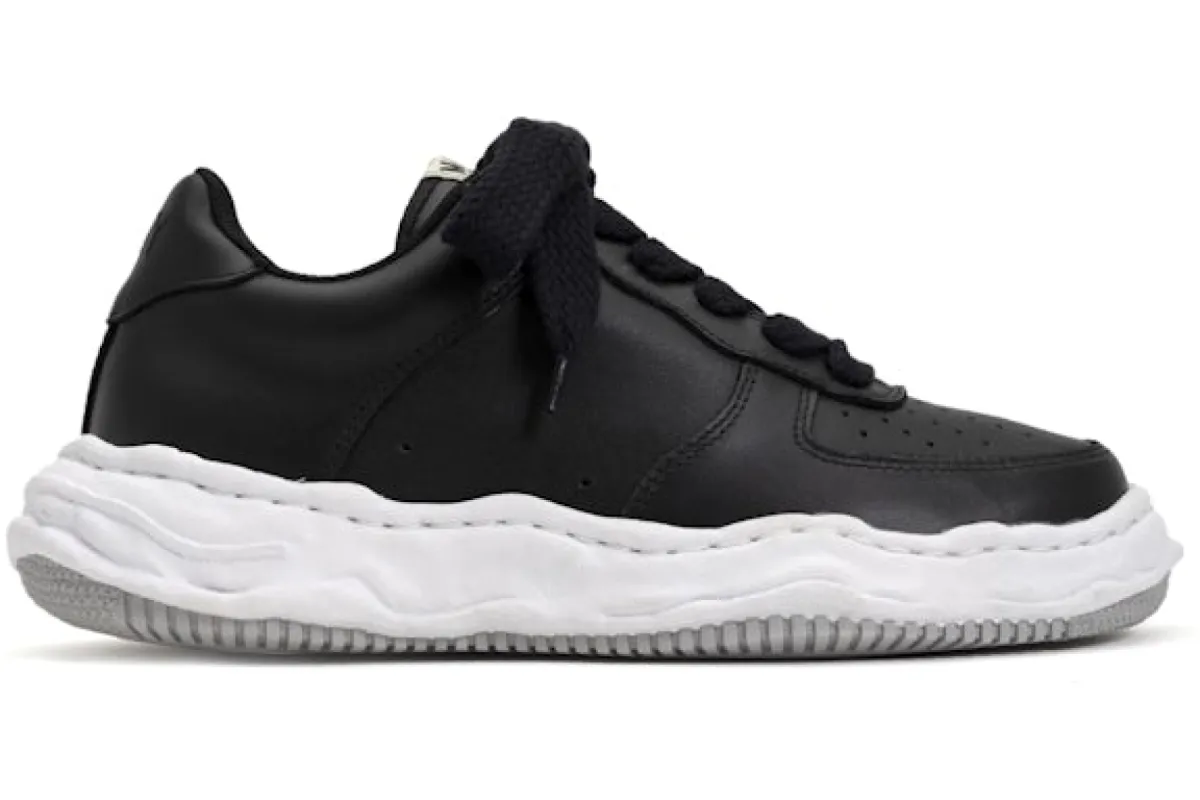 Maison Mihara Yasuhiro Wayne OG Sole Low Black sold by Addict Sneakers