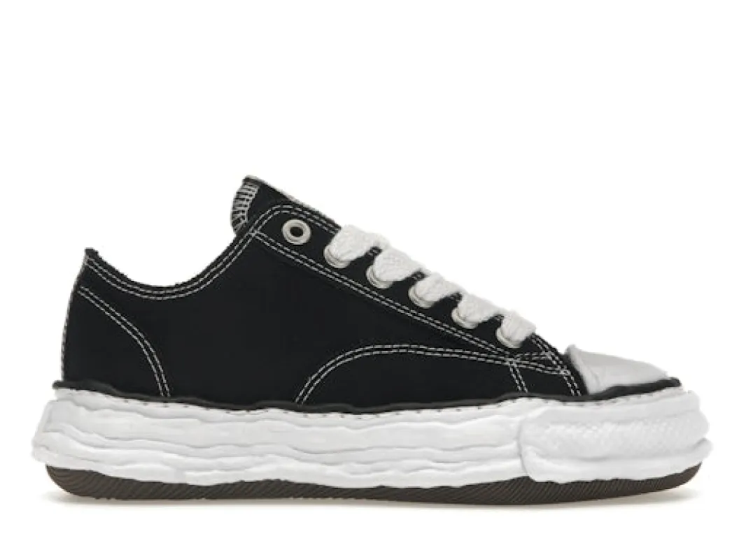 Maison Mihara Yasuhiro Peterson 23 OG Sole Canvas Low Black sold by Addict Sneakers