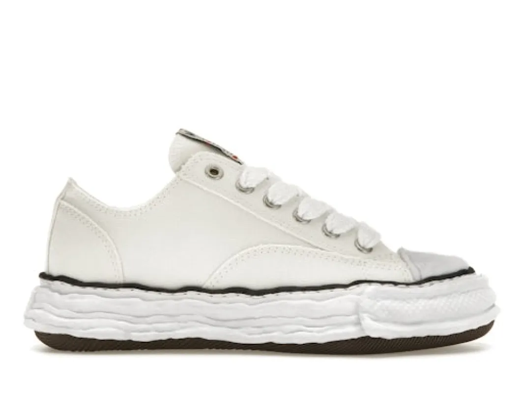 Maison Mihara Yasuhiro Peterson 23 OG Sole Canvas Low White sold by Addict Sneakers