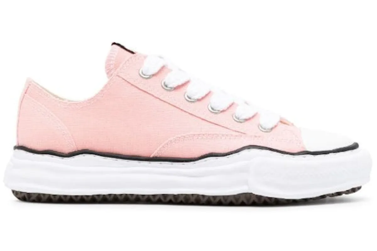 Maison Mihara Yasuhiro Peterson OG Sole Canvas Low Pink sold by Addict Sneakers