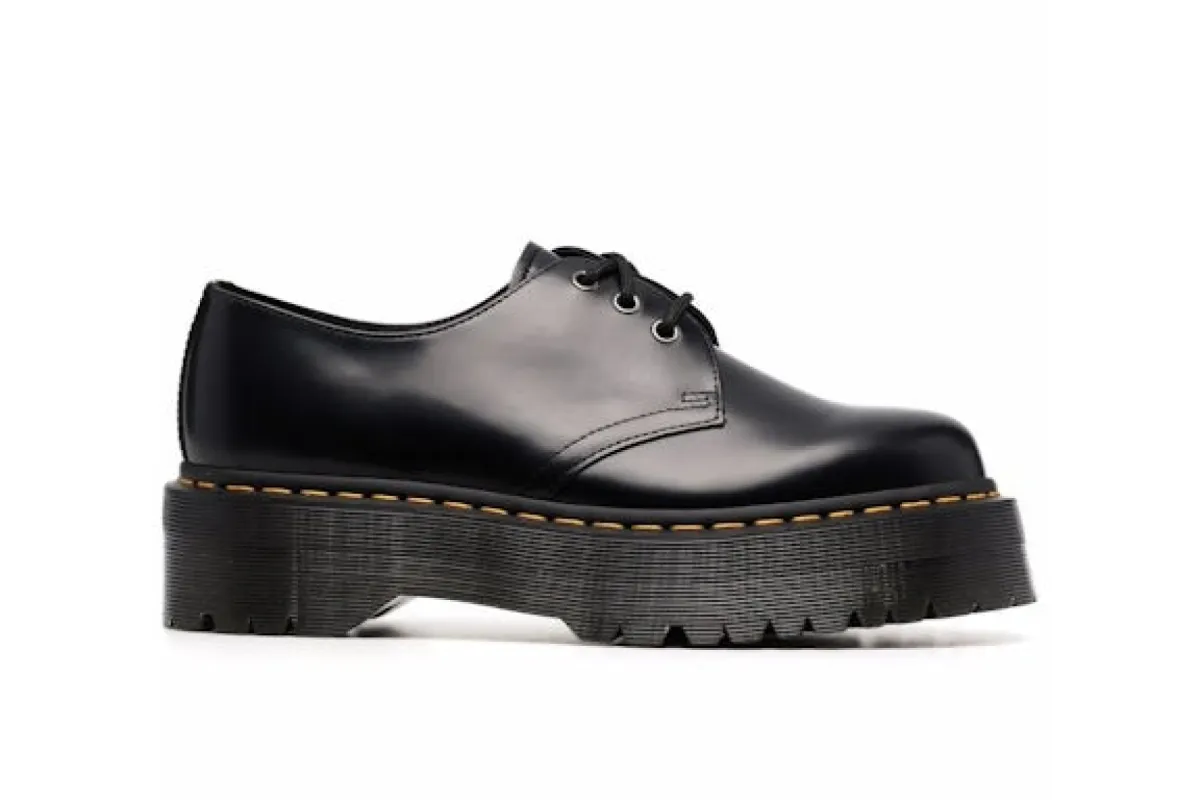 Dr. Martens 1461 Quad Derby Shoes Black sold by Addict Sneakers