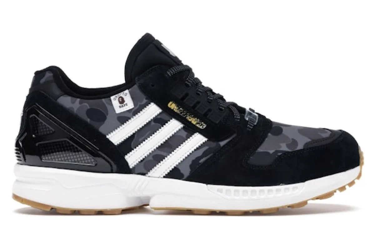 adidas ZX 8000 Bape Undefeated Black sold by Addict Sneakers