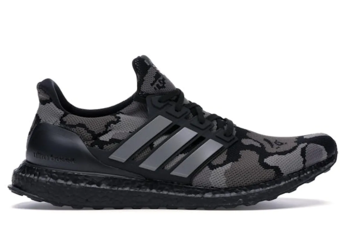 adidas Ultra Boost 4.0 Bape Camo Black sold by Addict Sneakers
