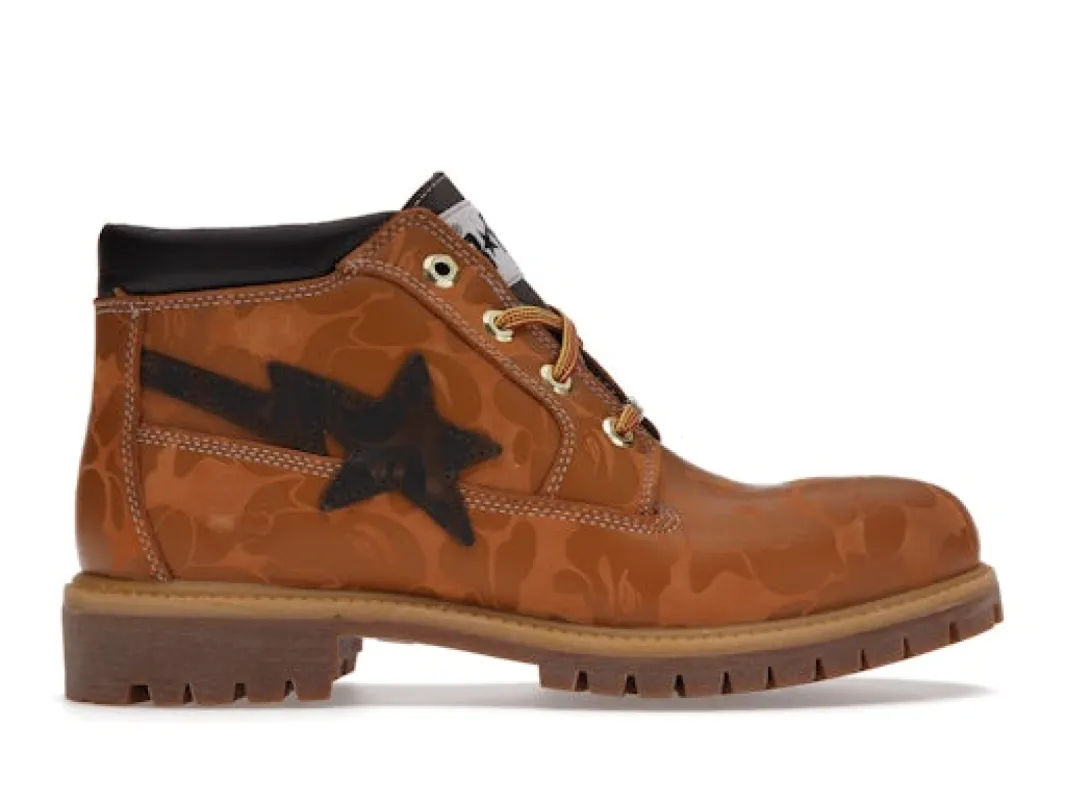Timberland Chukka Boot Bape Wheat sold by Addict Sneakers