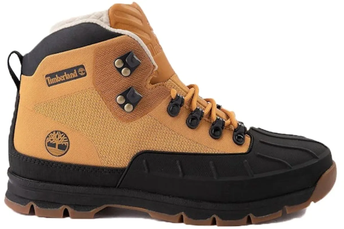 Timberland Euro Hiker Shell Toe Boot Wheat Black sold by Addict Sneakers
