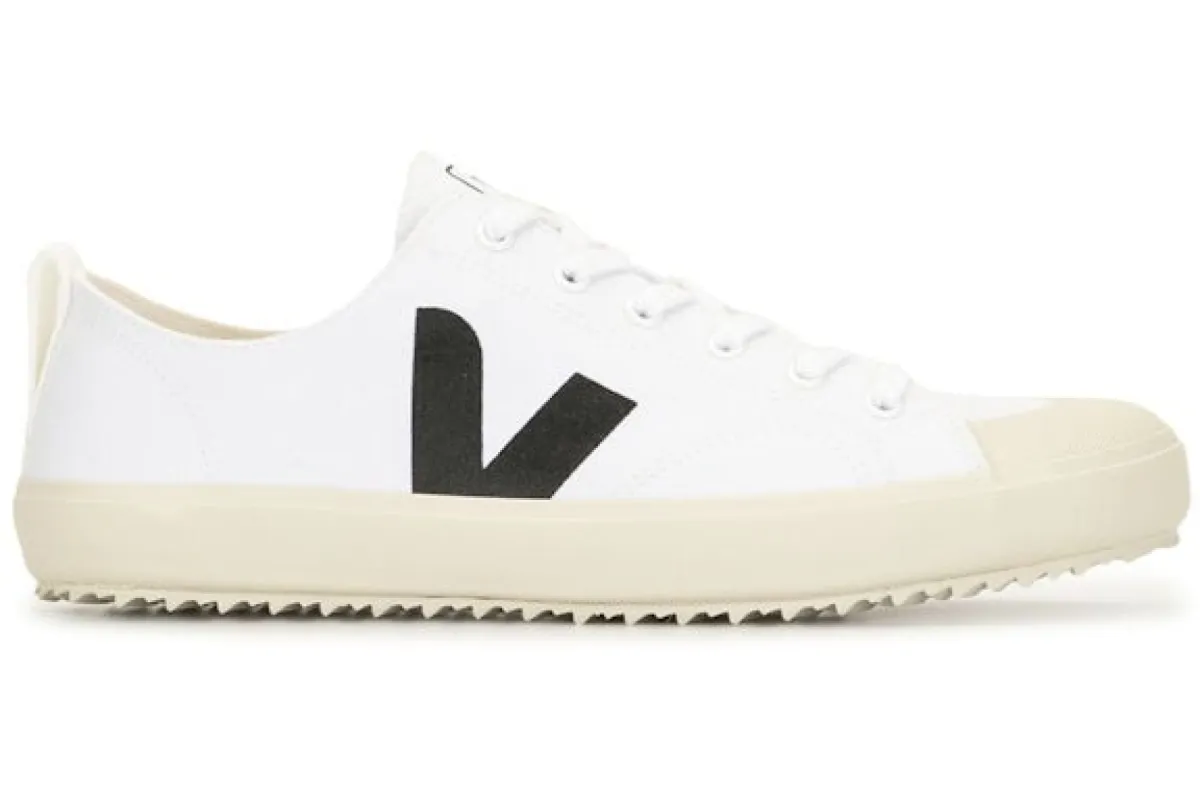Veja Nova Low Canvas White Black sold by Addict Sneakers