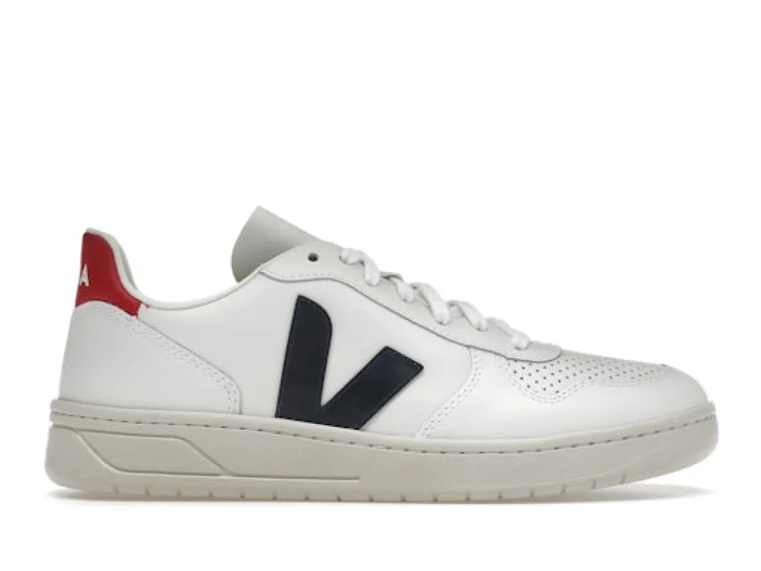 Veja V-10 Leather White Nautico Pekin sold by Addict Sneakers