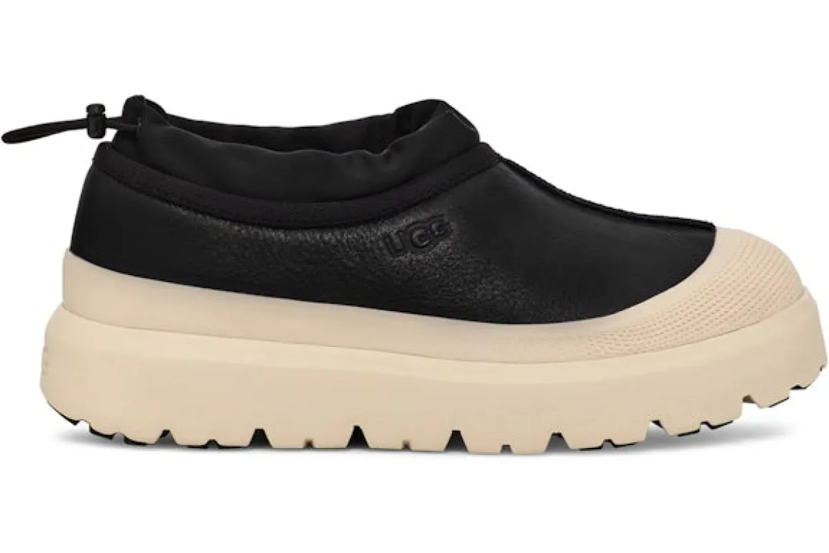 UGG Tasman Weather Hybrid Slipper Black Birch sold by Addict Sneakers