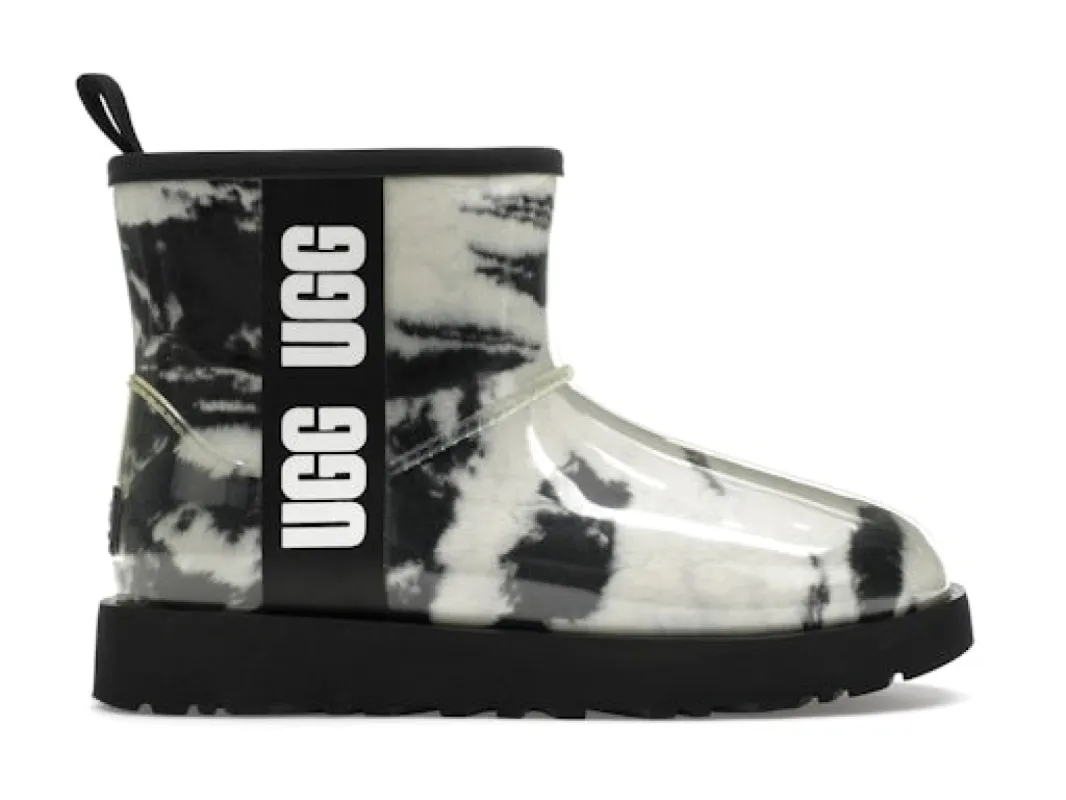 UGG Classic Clear Mini Boot Marble White Black (Women's) sold by Addict Sneakers