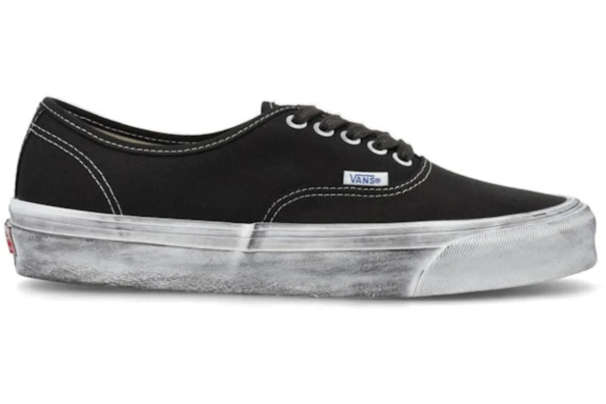 Vans UA OG Authentic LX NPDistressed Black sold by Addict Sneakers