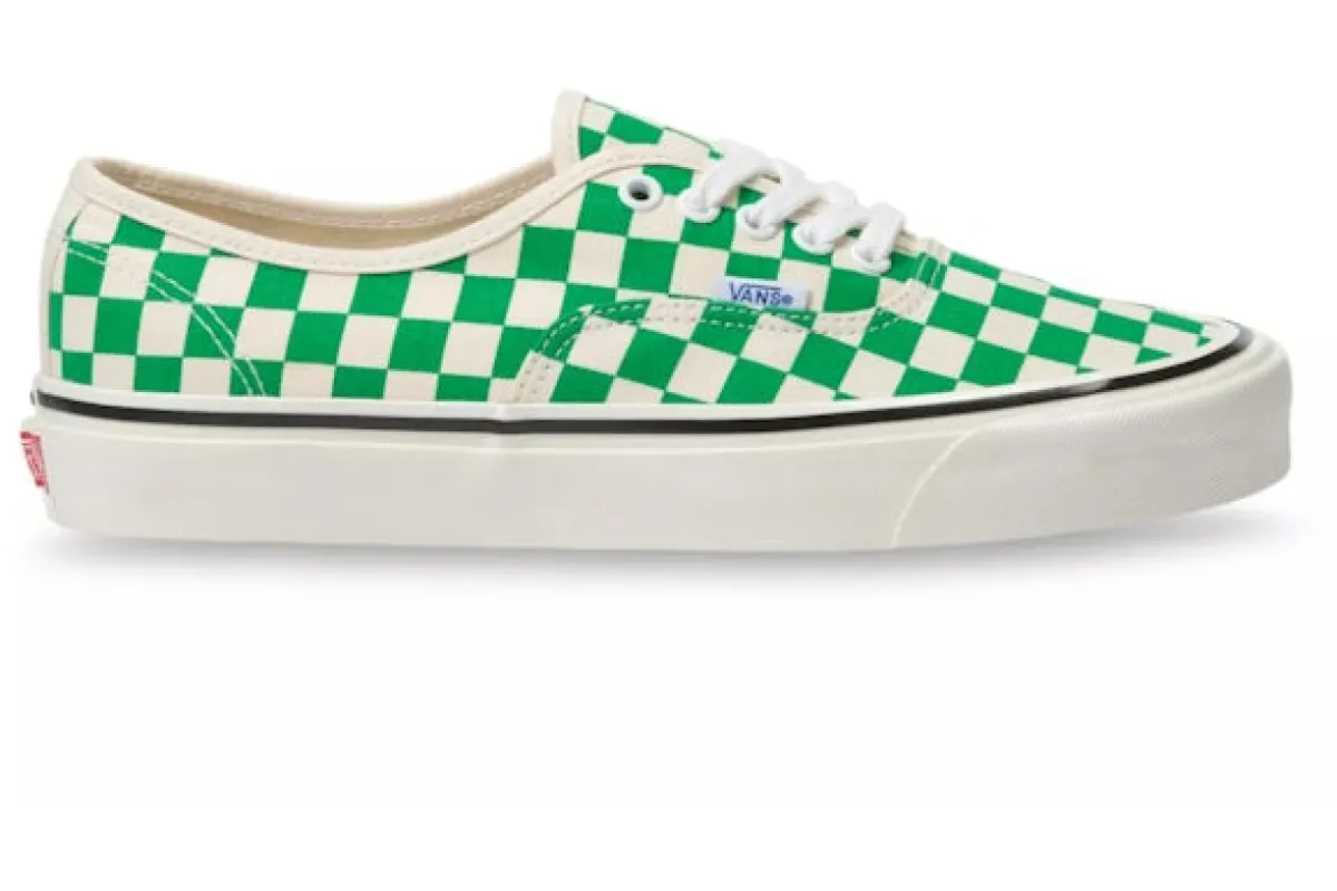 Vans Authentic 44 DXAnaheim Factory Emerald Checkerboard sold by Addict Sneakers