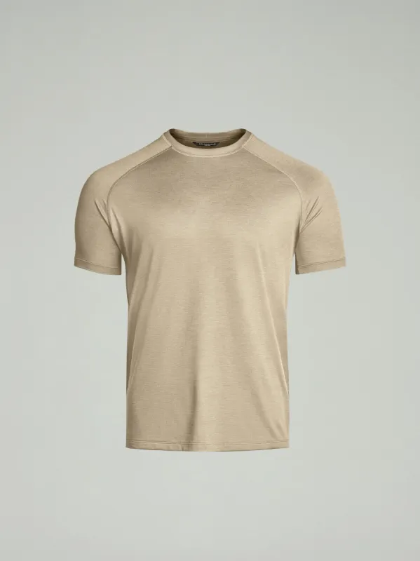 UPF 50 Performance Tee - Khaki sold by Sodo Athletic Club