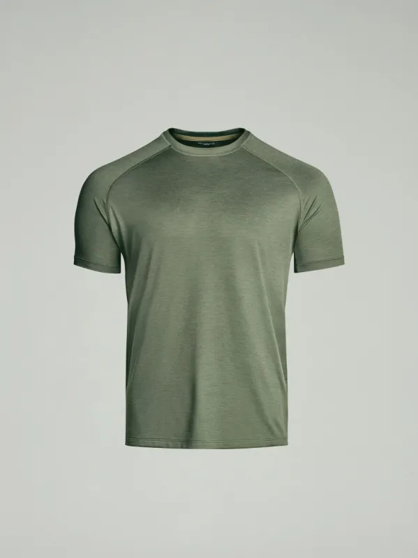 UPF 50 Performance Tee - Olive sold by Sodo Athletic Club