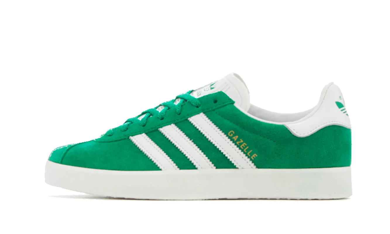 Adidas Gazelle 85 Green White Gold Metallic sold by Addict Sneakers