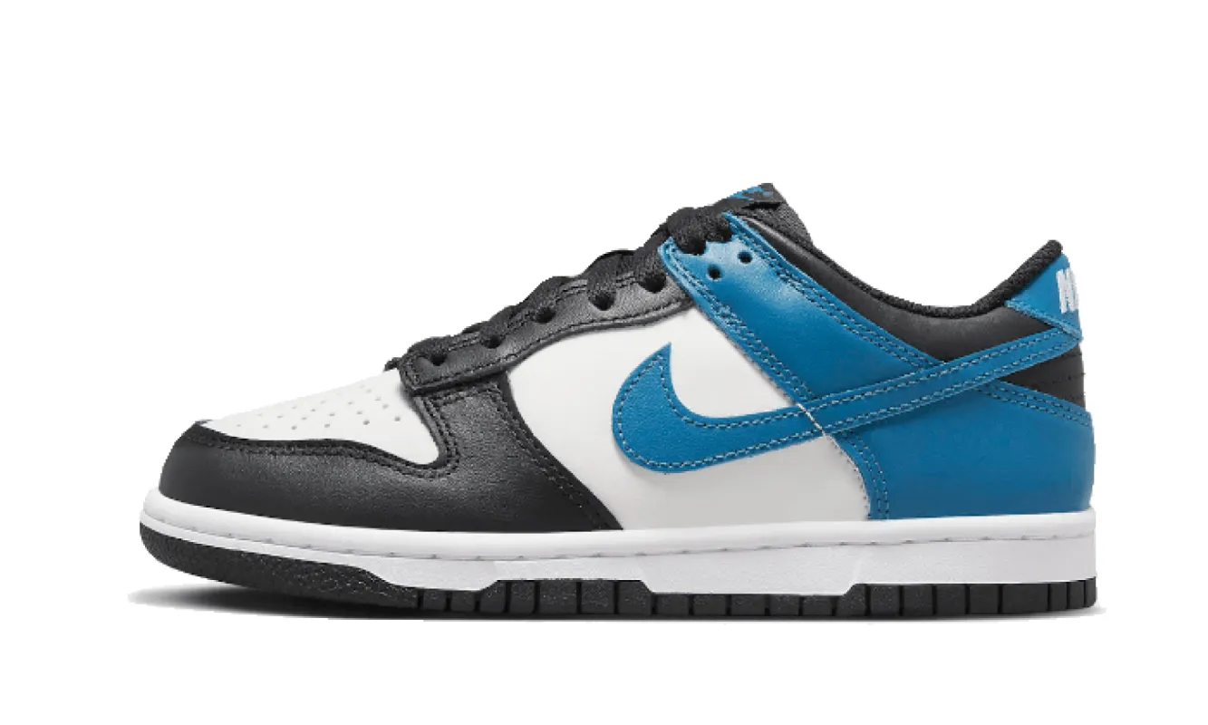 Nike Dunk Low White Blue Black sold by Addict Sneakers