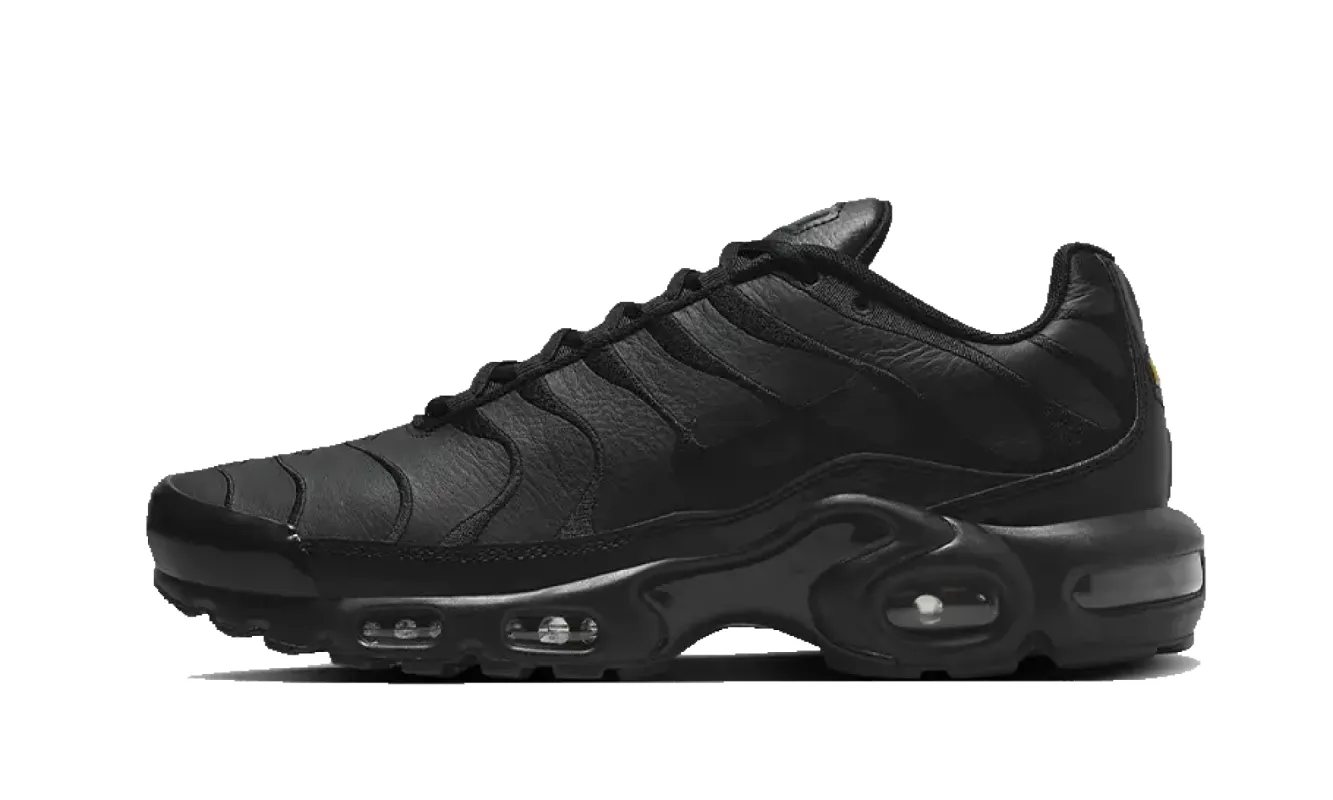 Nike Air Max Plus Triple Black Leather sold by Addict Sneakers