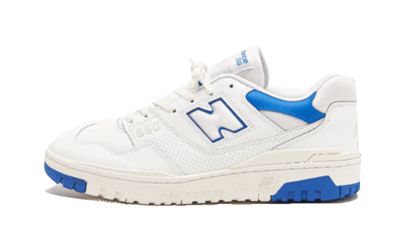 New Balance 550 White Cobalt Blue sold by Addict Sneakers