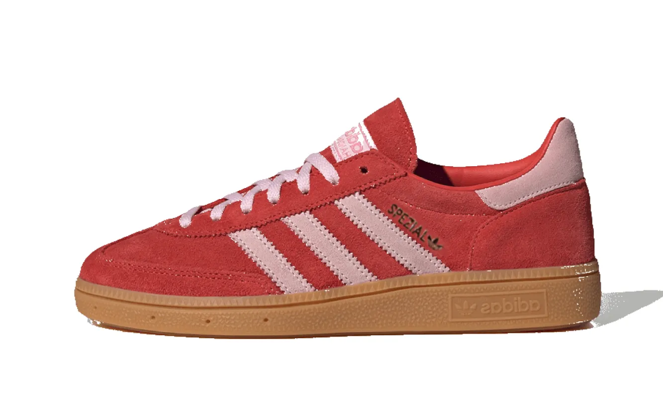 Adidas Handball Spezial Bright Red Clear Pink sold by Addict Sneakers