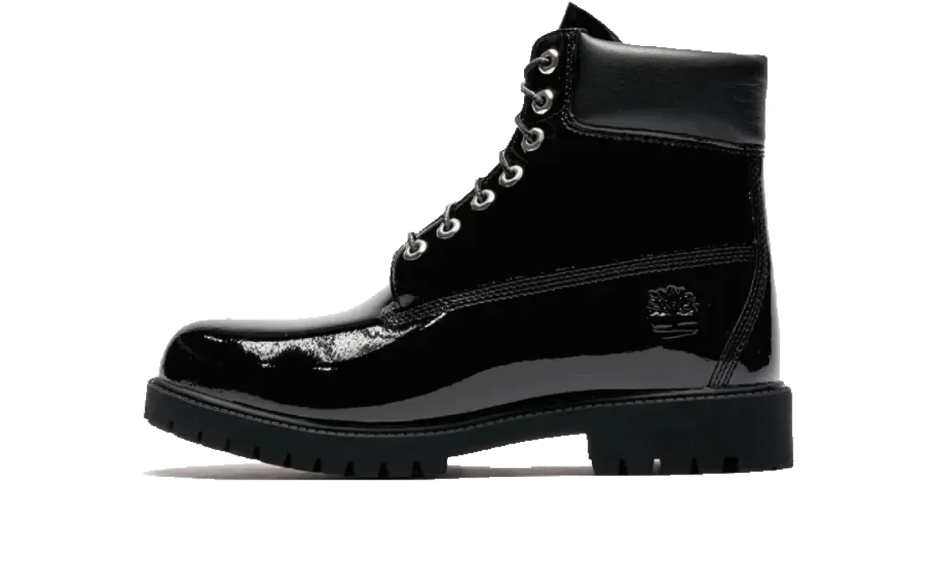 Timberland 6" Veneda Carter Patent Leather Boot Black Patent sold by Addict Sneakers