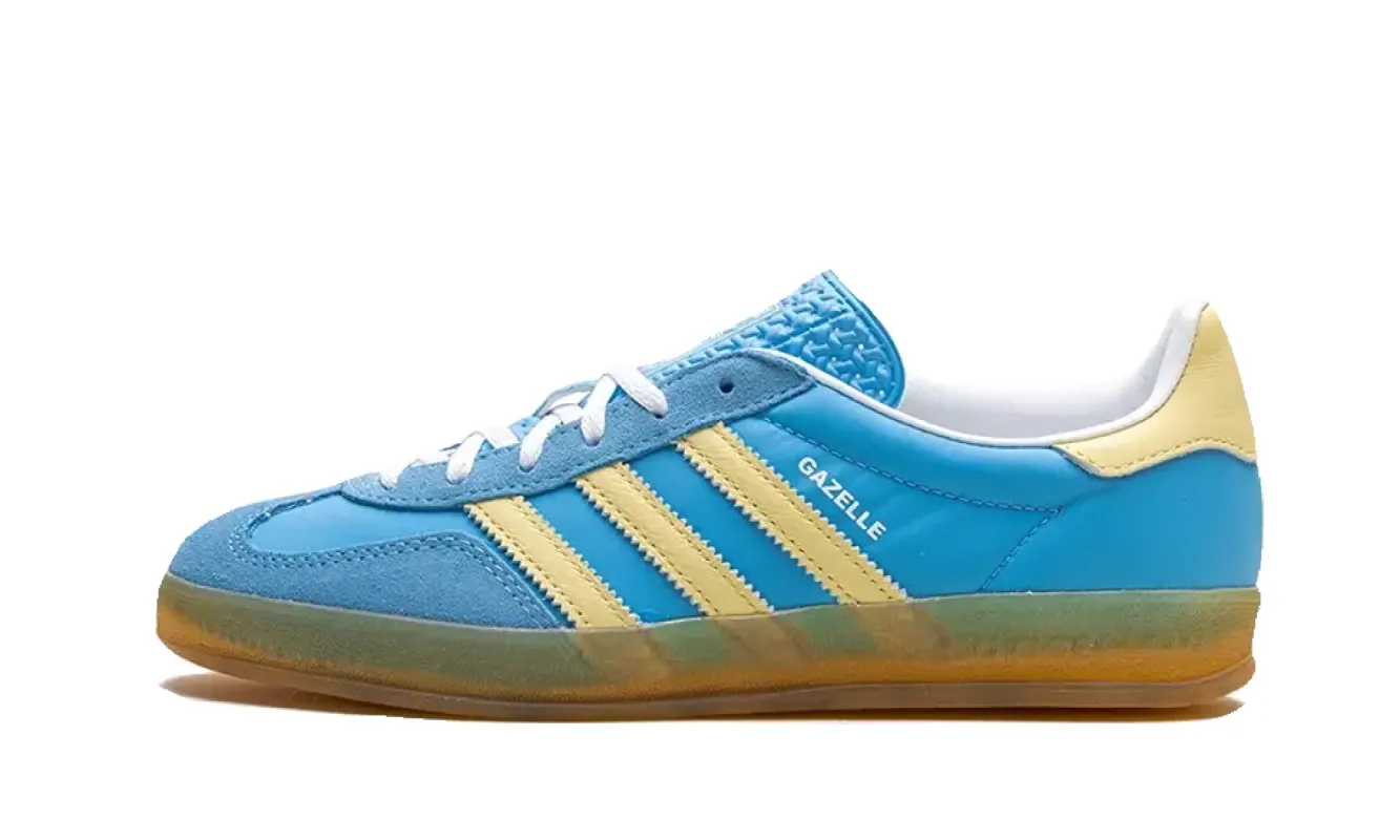 Adidas Gazelle Indoor Semi Blue Burst Almost Yellow sold by Addict Sneakers