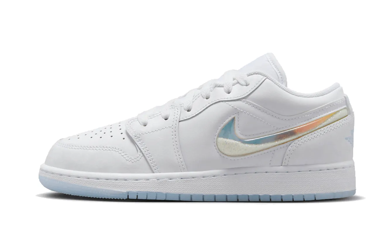 Air Jordan 1 Low Glitter Swoosh sold by Addict Sneakers