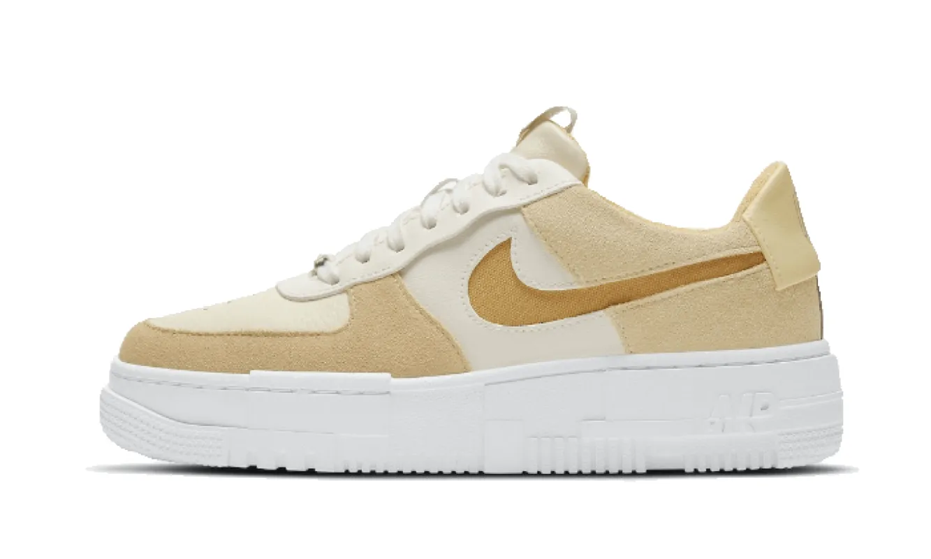 Nike Air Force 1 Low Pixel Sail Tan sold by Addict Sneakers