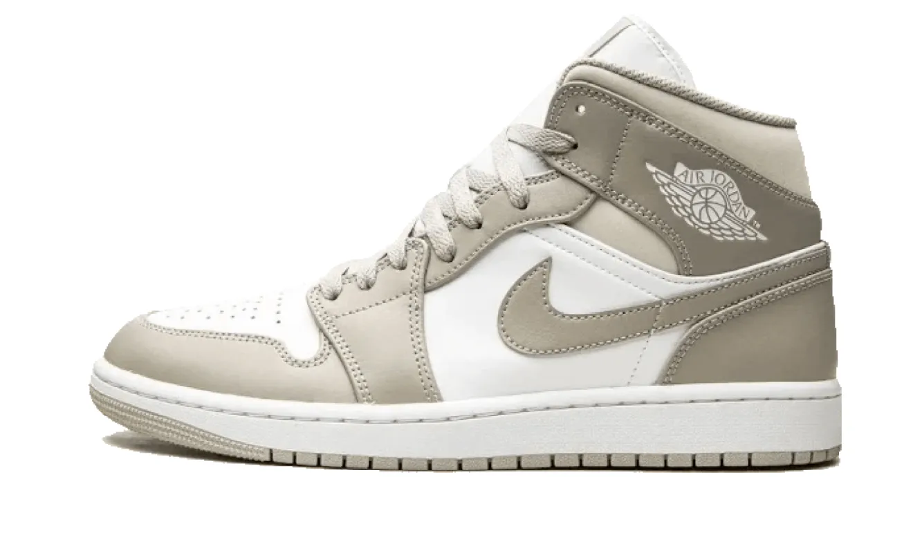 Air Jordan 1 Mid Linen sold by Addict Sneakers