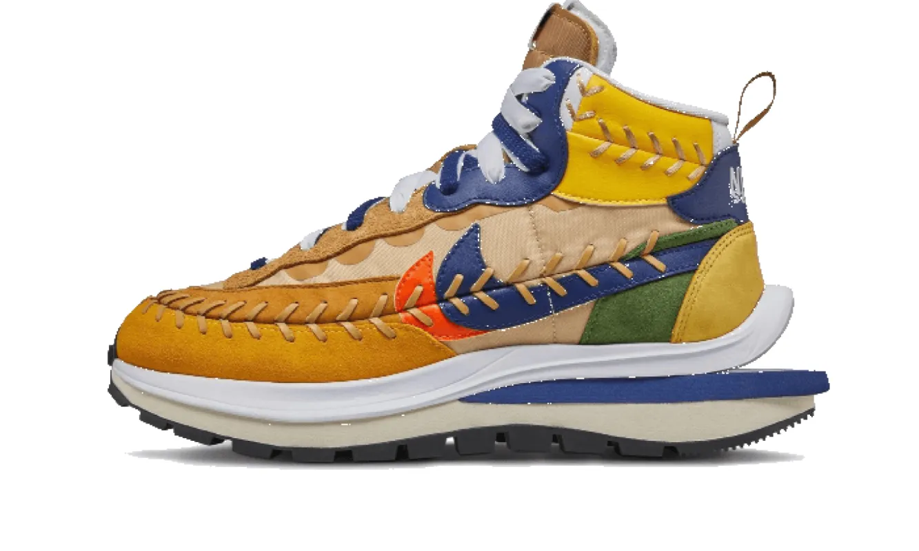 Nike Vaporwaffle Sacai Jean Paul Gaultier Sesame Blue sold by Addict Sneakers