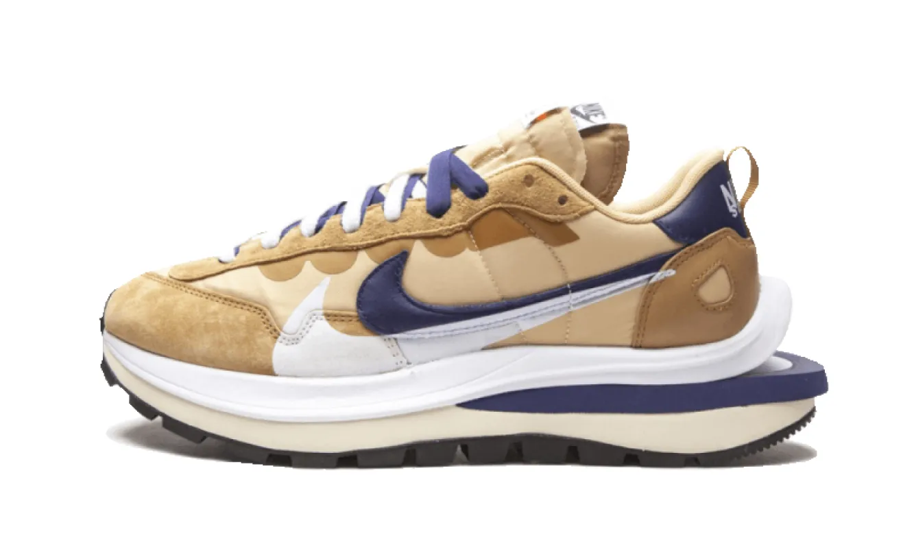Nike Vaporwaffle Sacai Tan Navy sold by Addict Sneakers