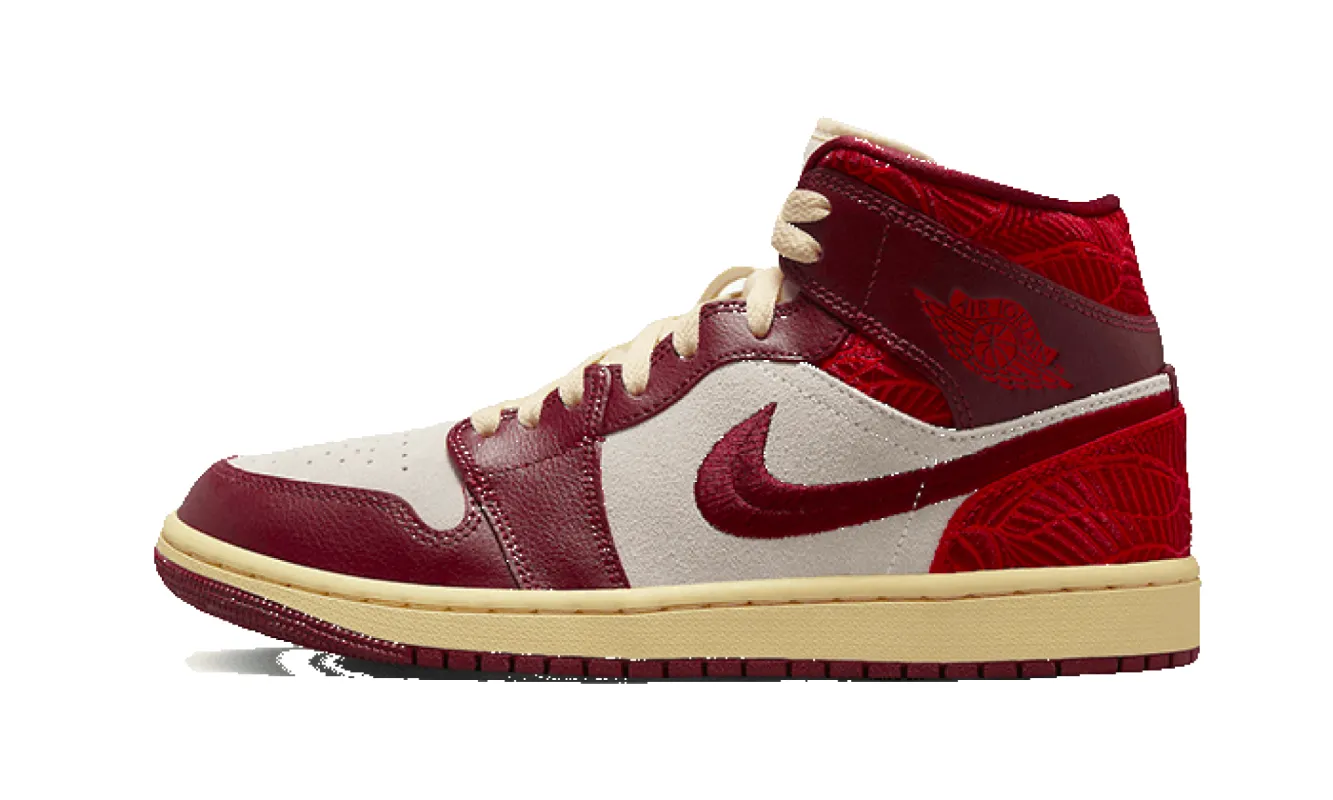 Air Jordan 1 Mid Se Tiki Leaf sold by Addict Sneakers