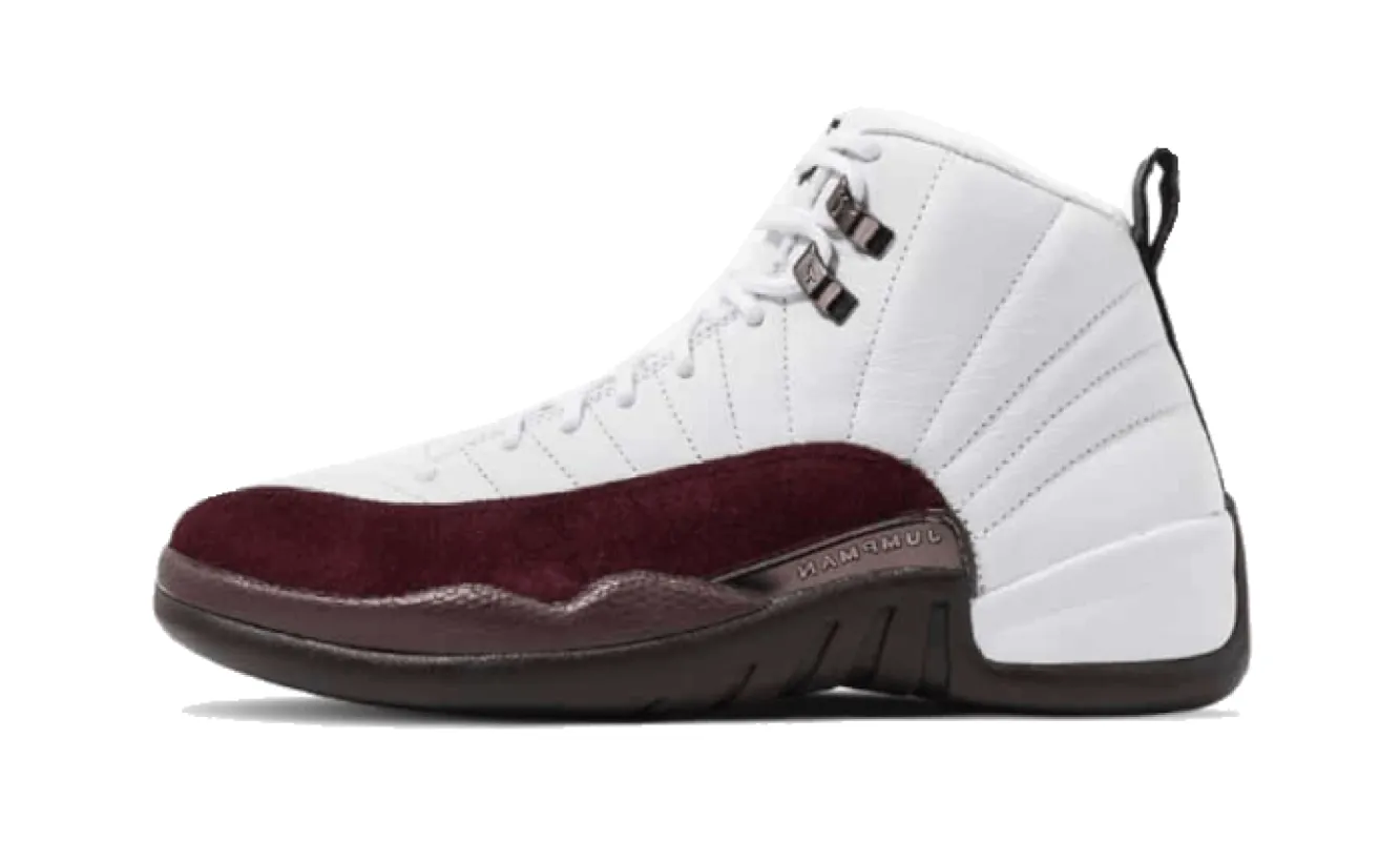 Air Jordan 12 Retro Sp A Ma Maniere White Burgundy Crush sold by Addict Sneakers