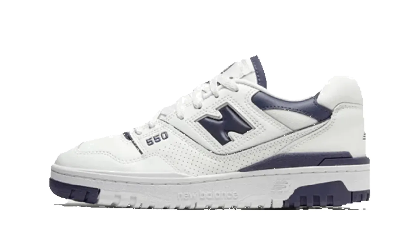 New Balance 550 White Dark Mercury sold by Addict Sneakers