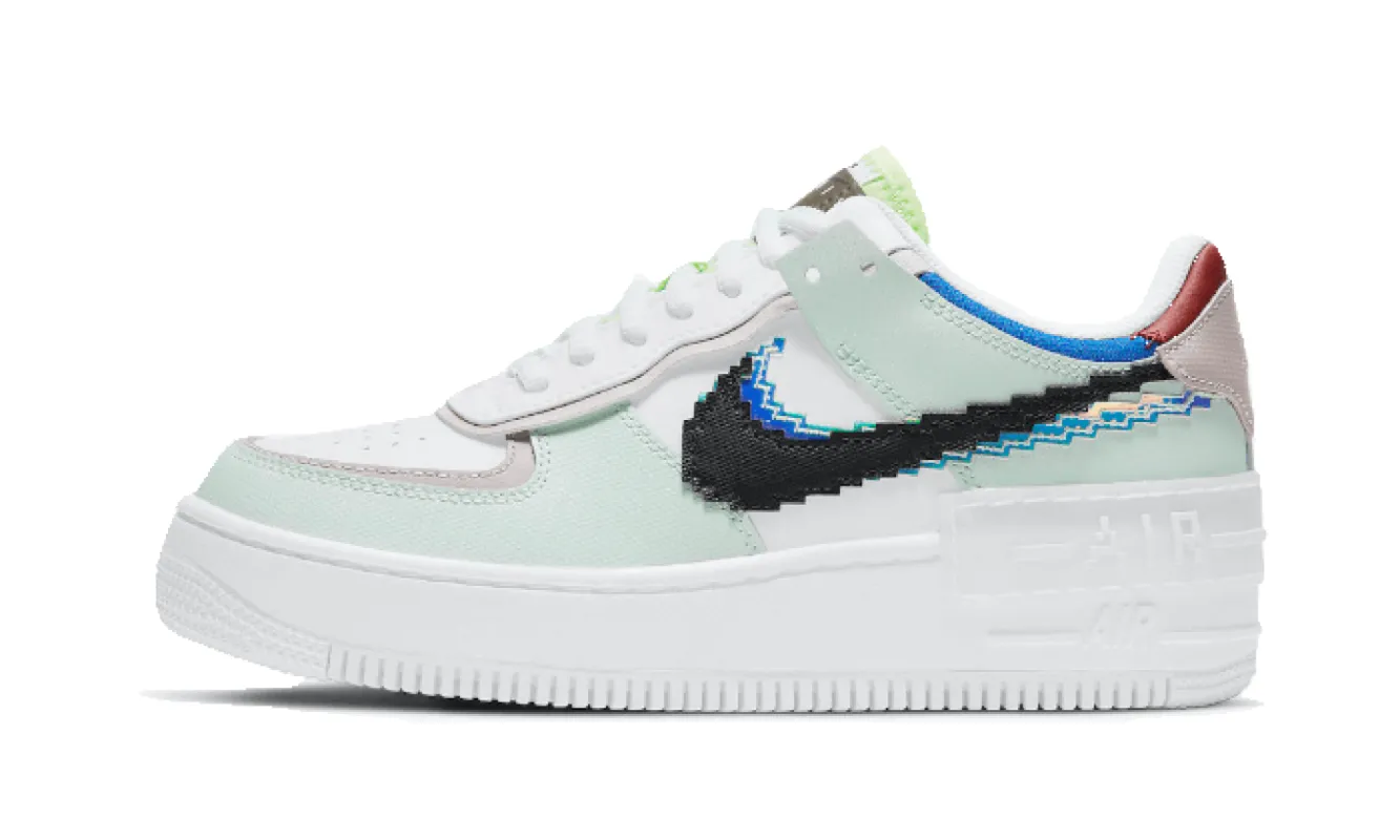 Nike Air Force 1 Low Shadow 8 Bit Barely Green sold by Addict Sneakers