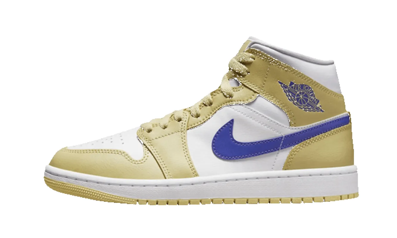 Air Jordan 1 Mid Lemon Wash Lapis sold by Addict Sneakers