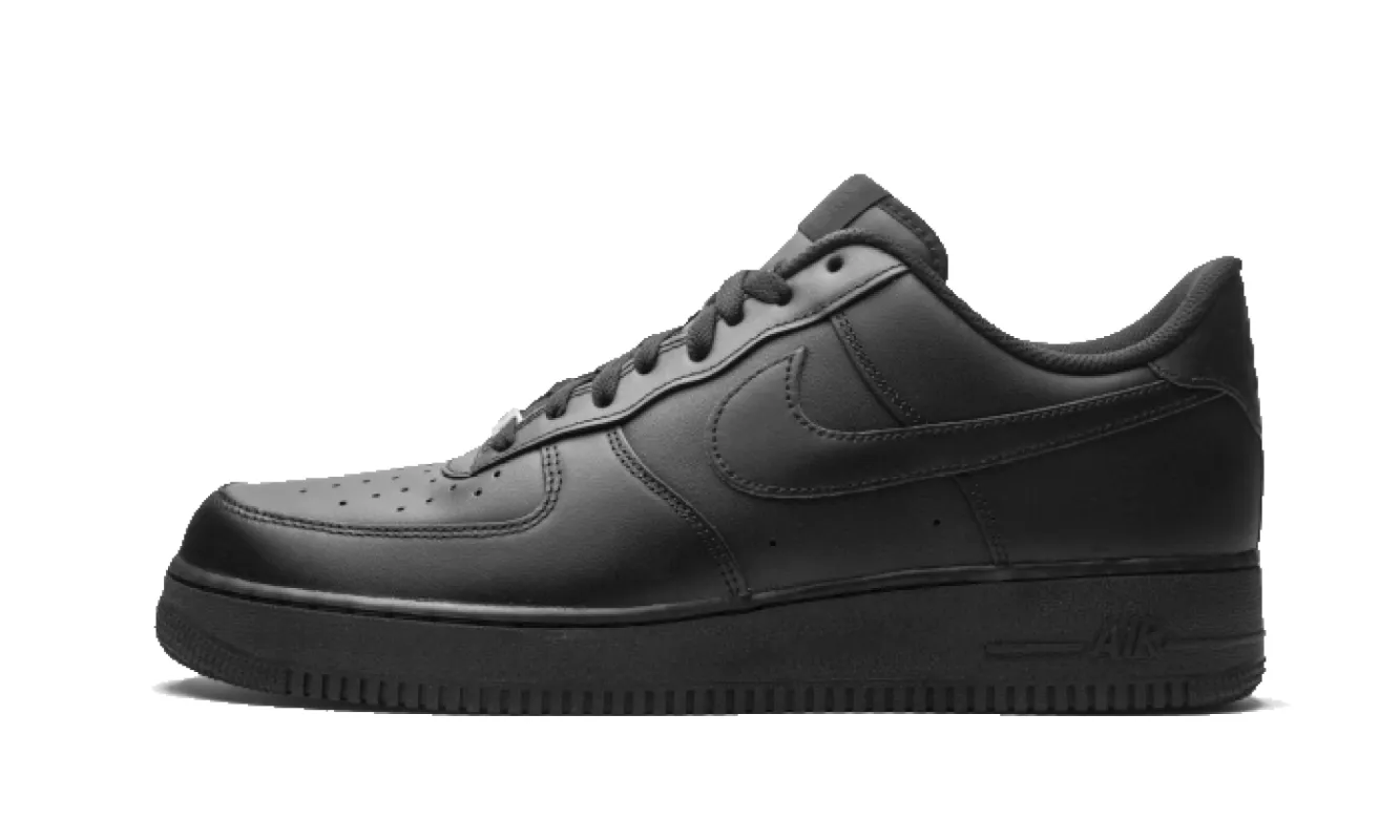 Nike Air Force 1 Low 07 Triple Black sold by Addict Sneakers