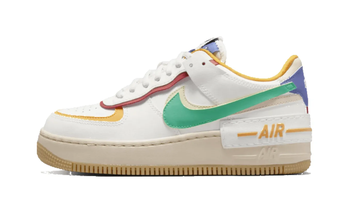Nike Air Force 1 Low Shadow Summit White Neptune Green sold by Addict Sneakers