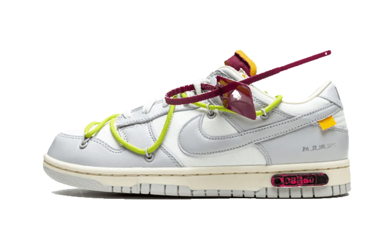Nike Dunk Low Off White Lot 8 sold by Addict Sneakers
