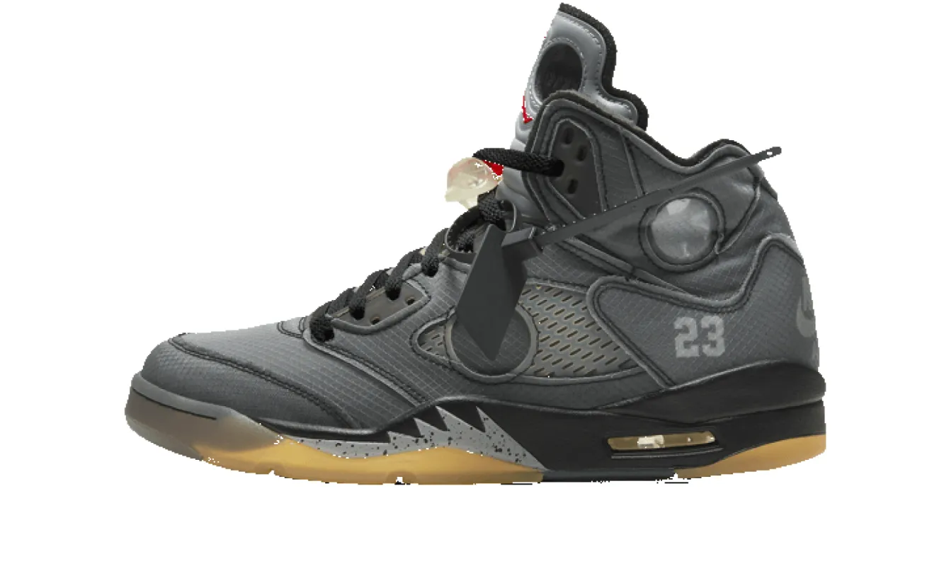 Air Jordan 5 Retro Off White Black sold by Addict Sneakers