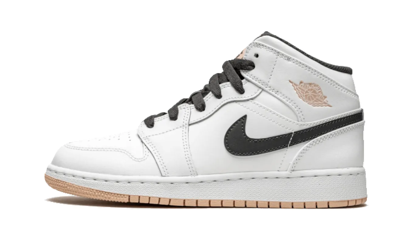 Air Jordan 1 Mid White Arctic Orange sold by Addict Sneakers