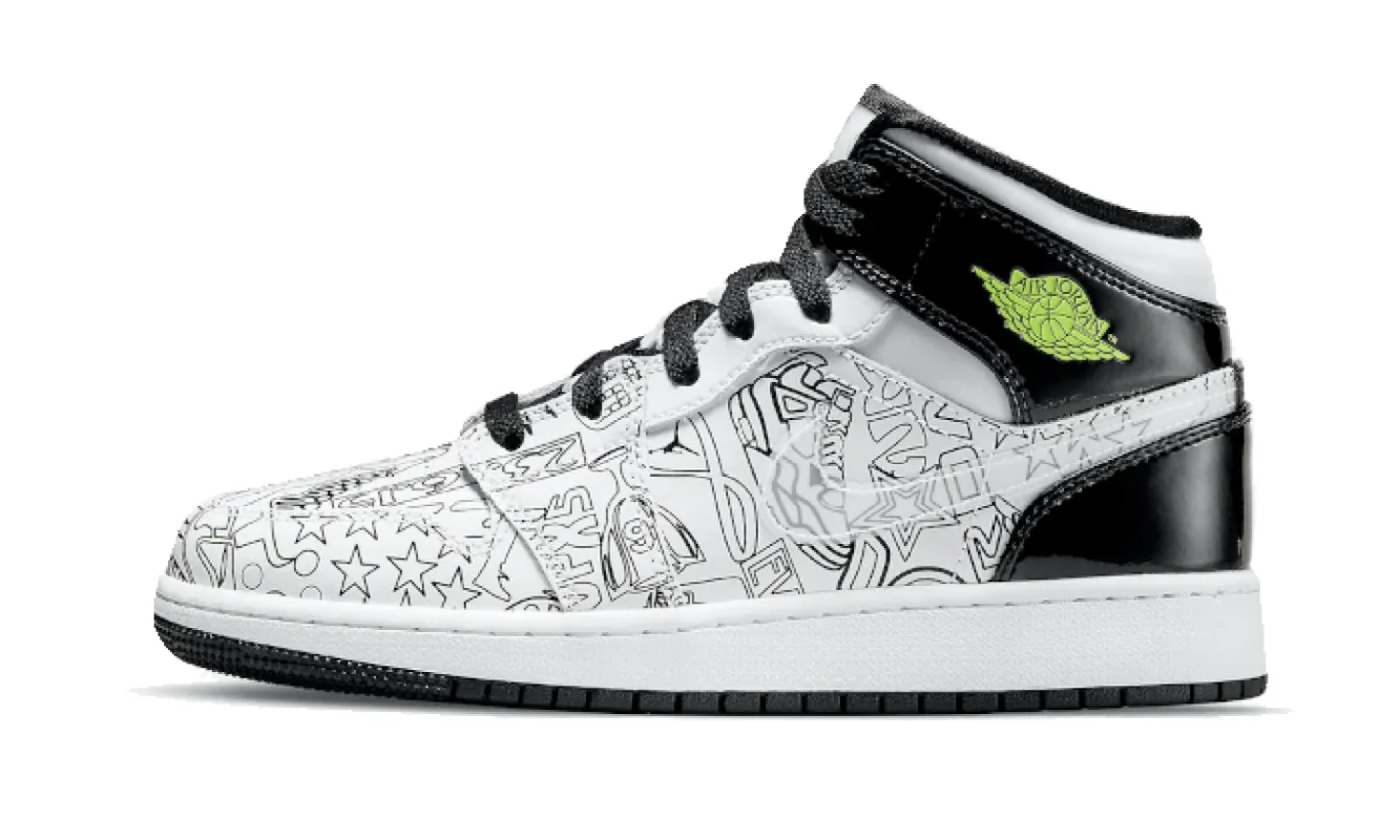Air Jordan 1 Mid Se Diy sold by Addict Sneakers