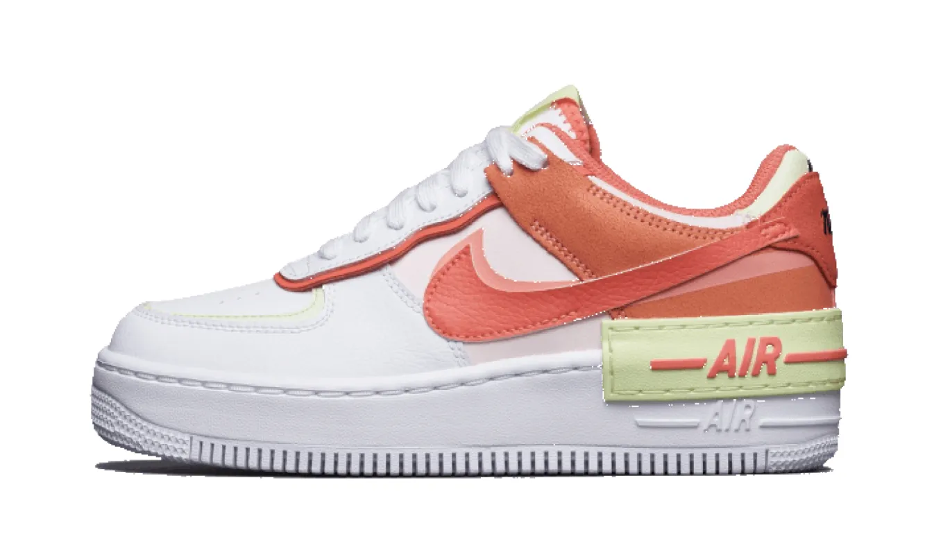Nike Air Force 1 Shadow White Magic Ember sold by Addict Sneakers
