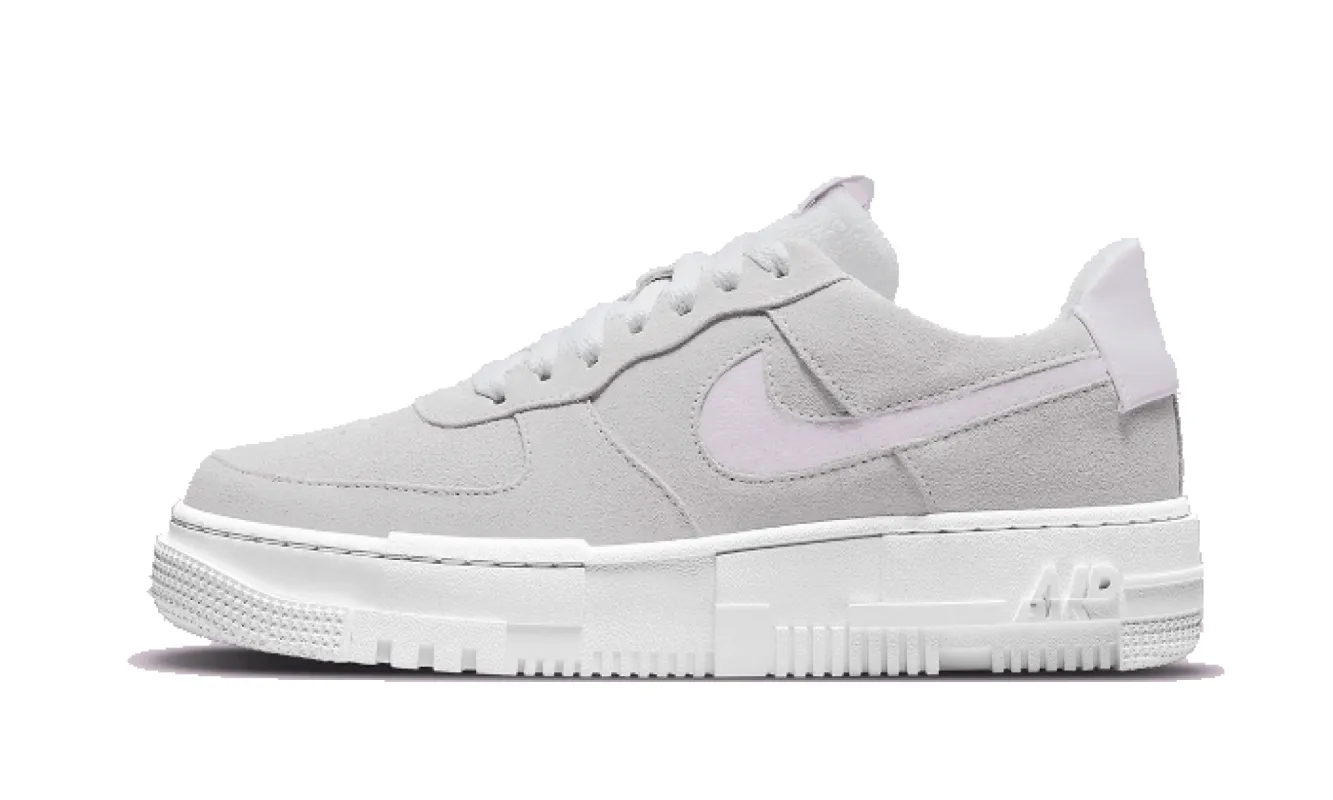 Nike Air Force 1 Low Pixel Photon Dust Lilas sold by Addict Sneakers