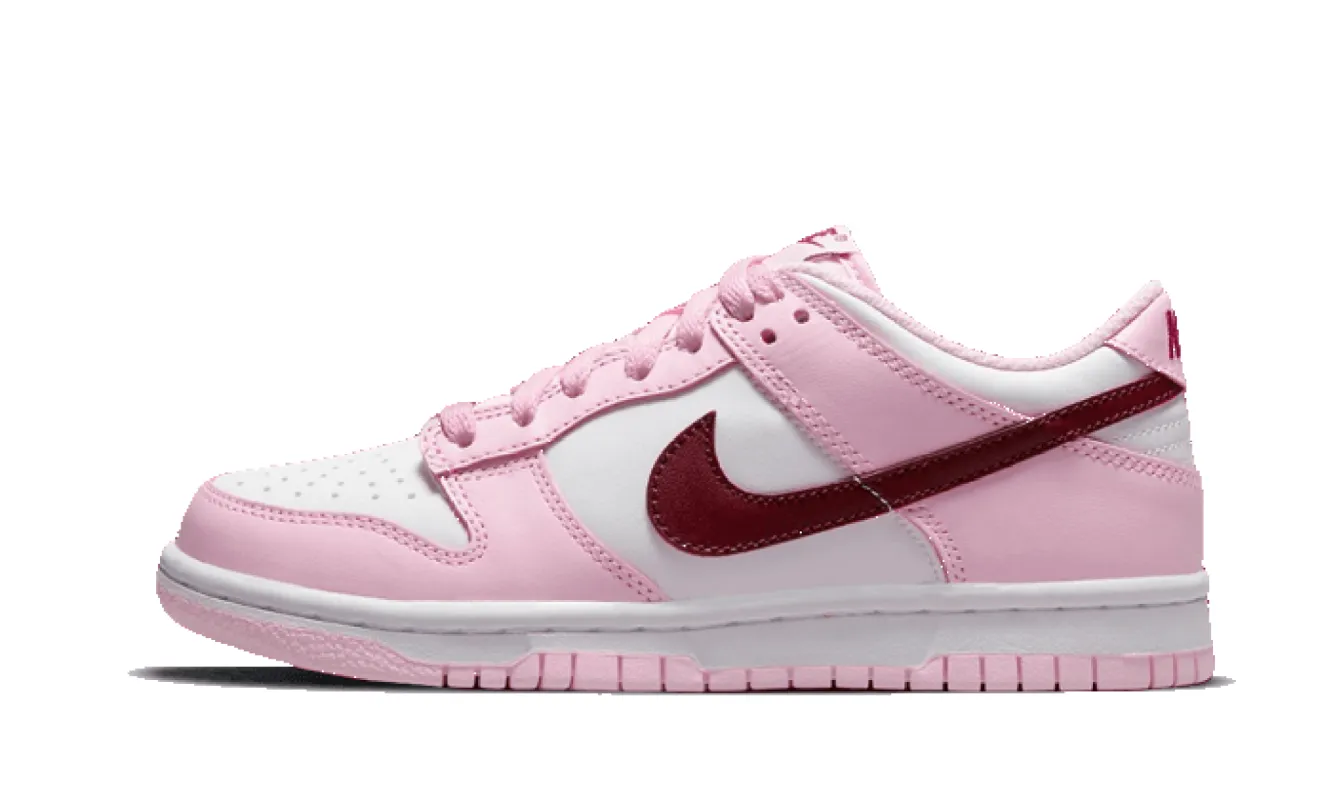 Nike Dunk Low Pink Red White sold by Addict Sneakers